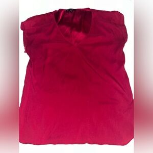 Red Express Satin Shirt